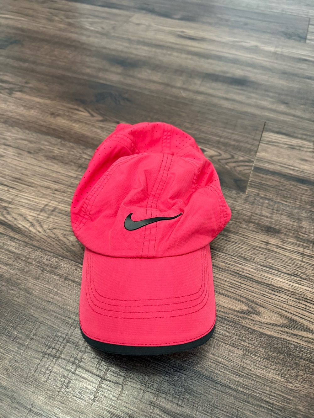 Nike Pink Golf Hat with Black Swoosh